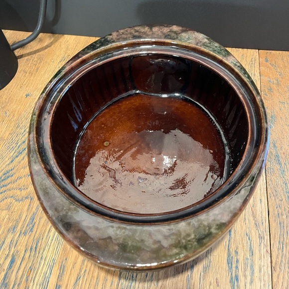 📍Vintage Cake Bowl with Lid – Céramique de Beauce for Vachon (Quebec) - Picture 11 of 14